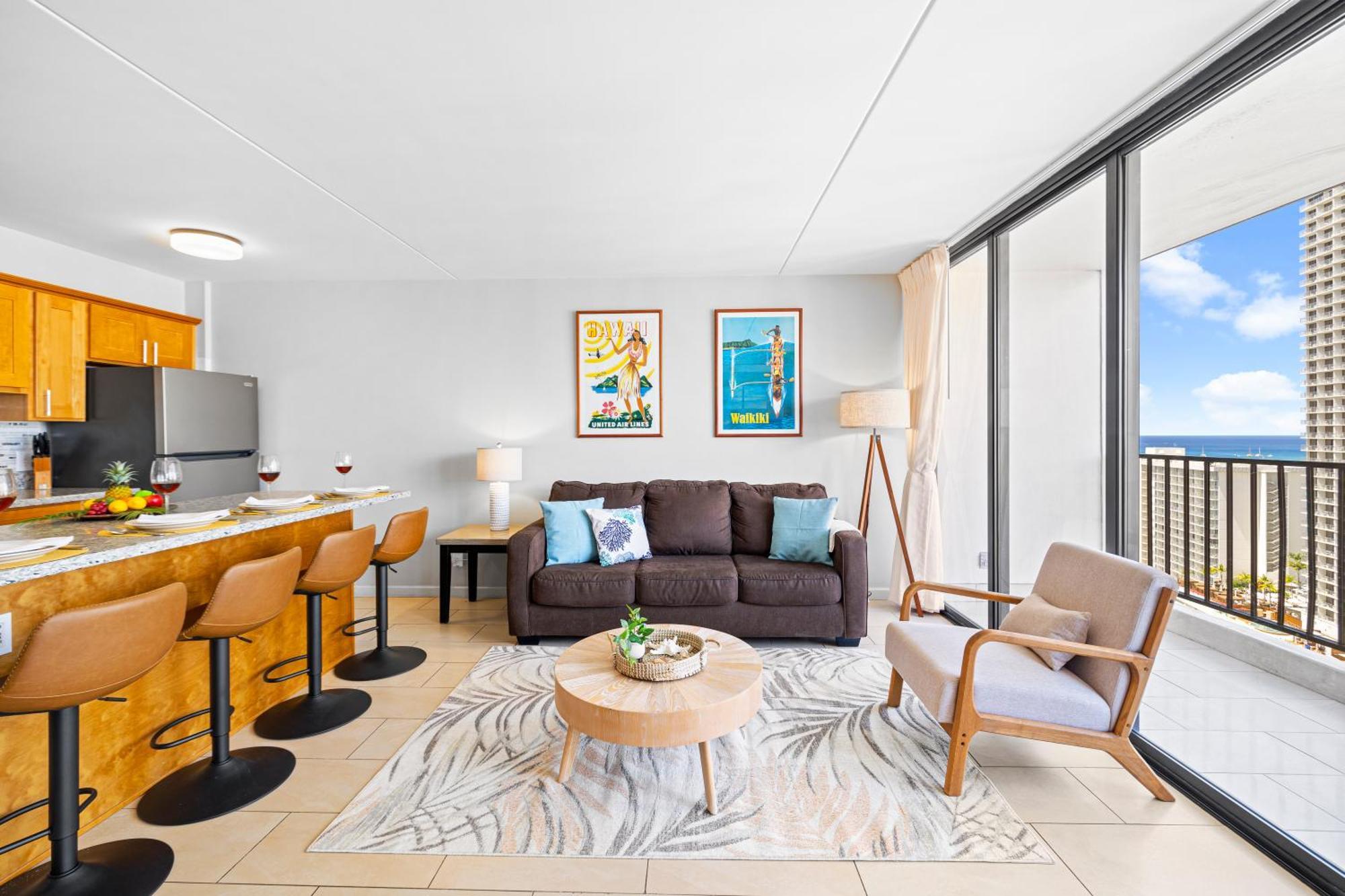 Great Ocean View Condo, Near Beach With Free Parking! Honolulu Exterior foto