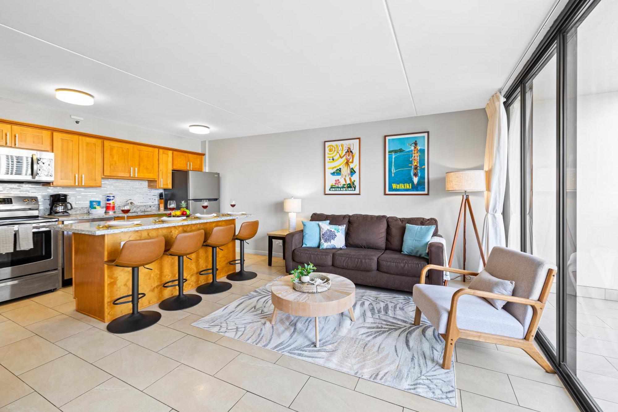 Great Ocean View Condo, Near Beach With Free Parking! Honolulu Exterior foto